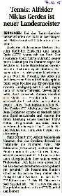 Zeitungsartikel